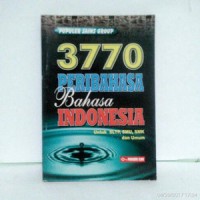 3770 Peribahasa Bahasa Indonesia