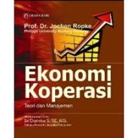 Ekonomi Koperasi Teori dan Manajemen